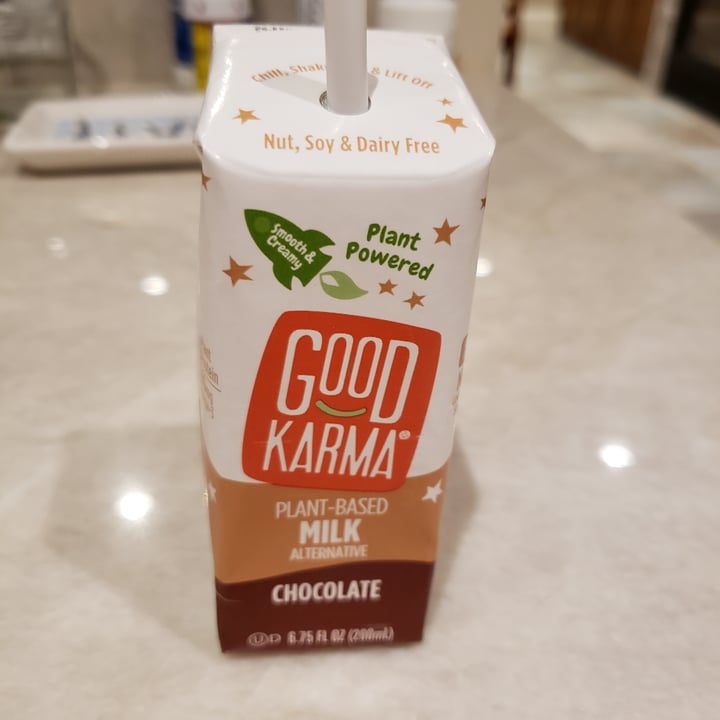 Good Karma PlantBased Chocolate Milk Review abillion