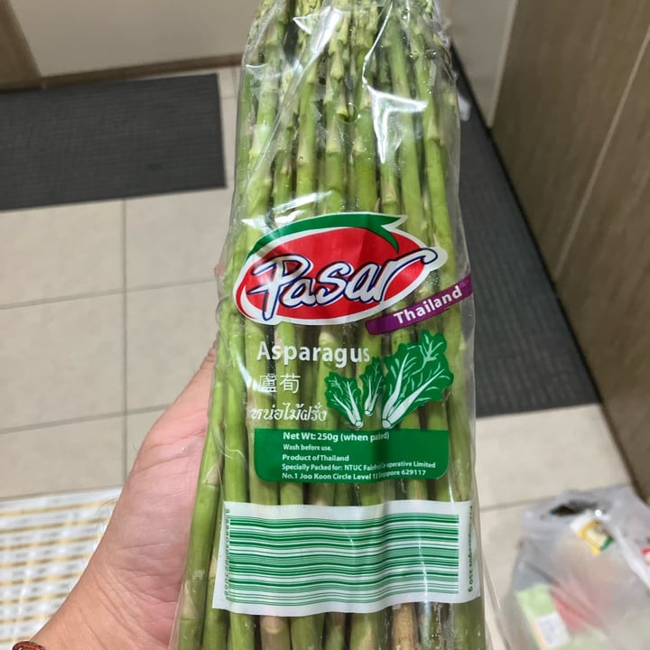 photo of Pasar Asparagus shared by @veganhubby on  02 Jun 2022 - review