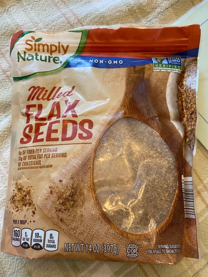 photo of Simply Nature Simply Nature Milled Flax Seeds shared by @veganevansgrandma on  19 Apr 2020 - review