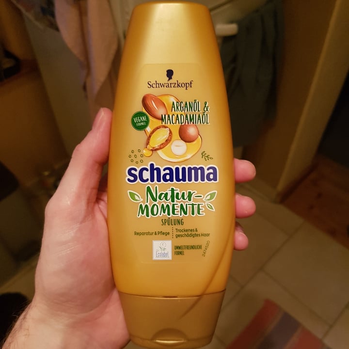 review photo of Schwarzkopf Shauma Arganöl & Macadamiaöl shared by @greenteaguru on 01 Mar 2021 - review