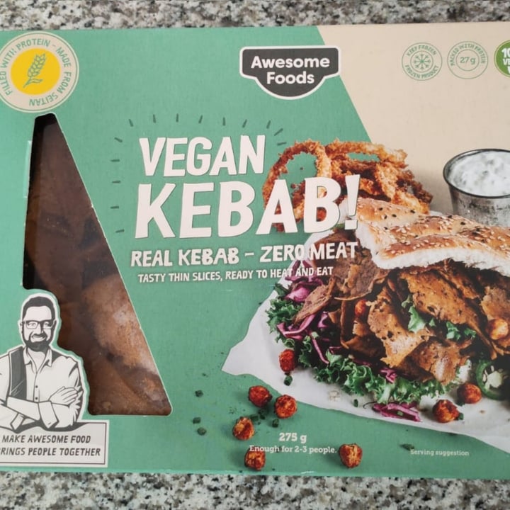 review photo of Awesome foods Kebab vegano shared by @lauracespedes on 07 Sep 2020 - review