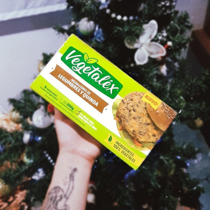 review photo of Vegetalex Medallones de Legumbres y Quinoa shared by @valen-benito on 13 Dec 2020 - review
