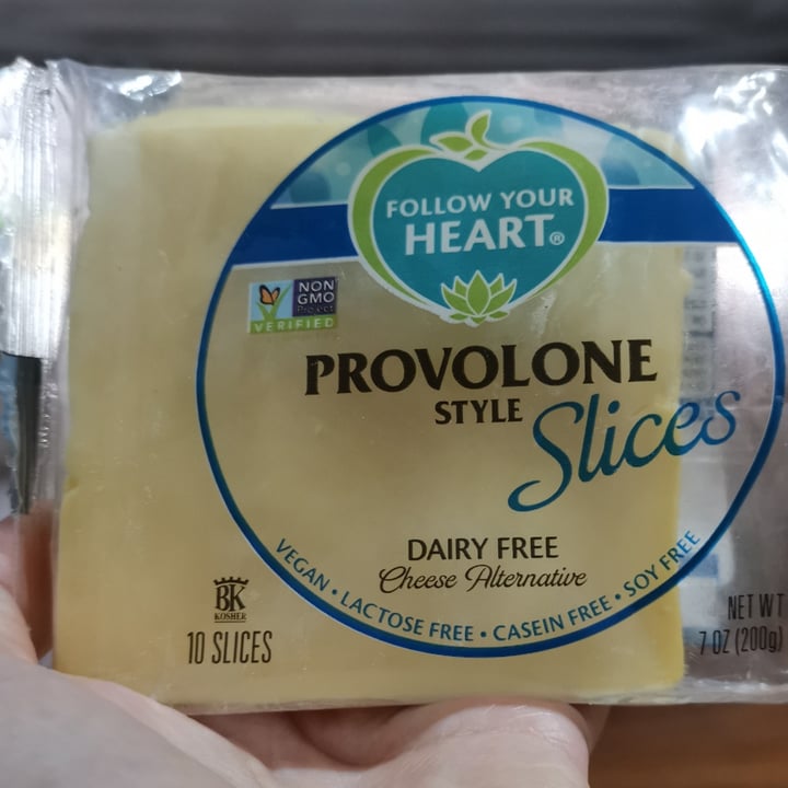 photo of Follow your Heart Provolone Slices Cheese shared by @aflyingdeer on  26 Jun 2021 - review