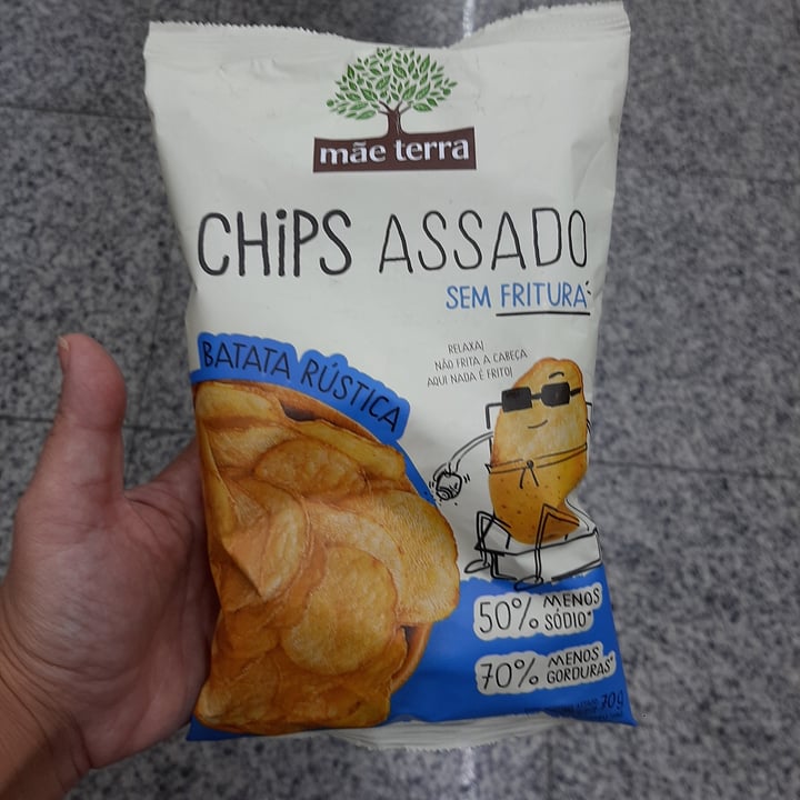 photo of Mãe Terra Batatas Chips shared by @sgarbosa on  29 Jun 2022 - review