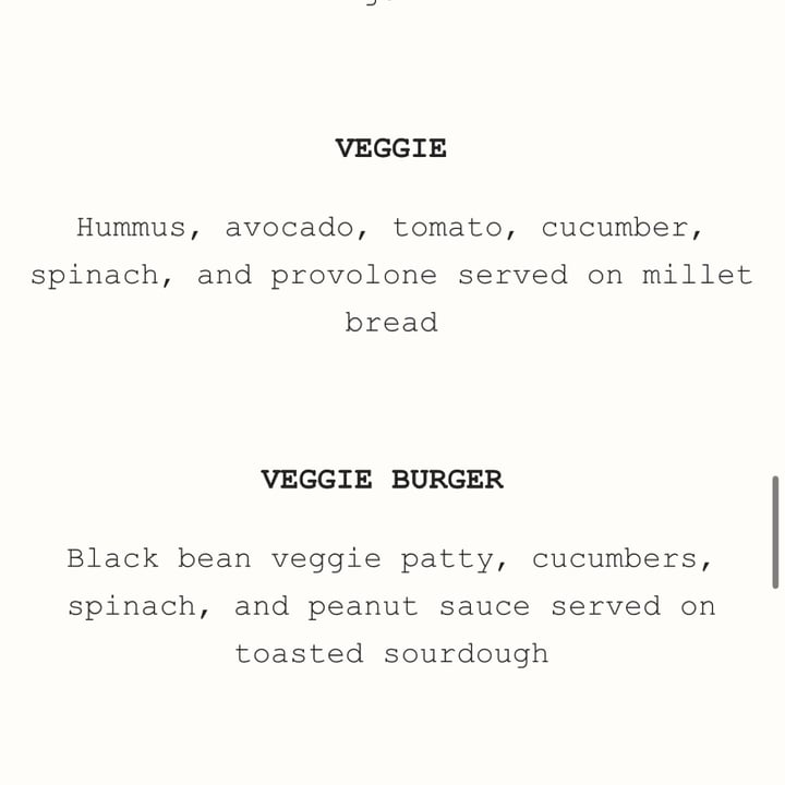 review photo of Nosh Cafe Veggie Sandwich shared by @veggietable on 02 Aug 2022 - review