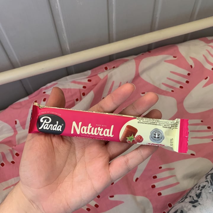photo of Panda Natural Rasberry Liquorice shared by @claucordia on  22 May 2020 - review