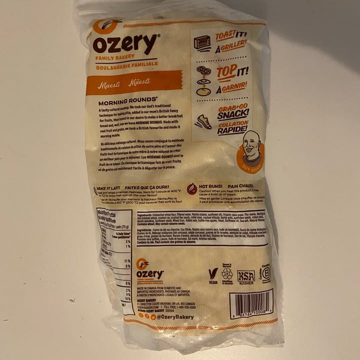 review photo of Ozery Bakery Morning Rounds - Muesli shared by @misshappe on 30 Aug 2021 - review