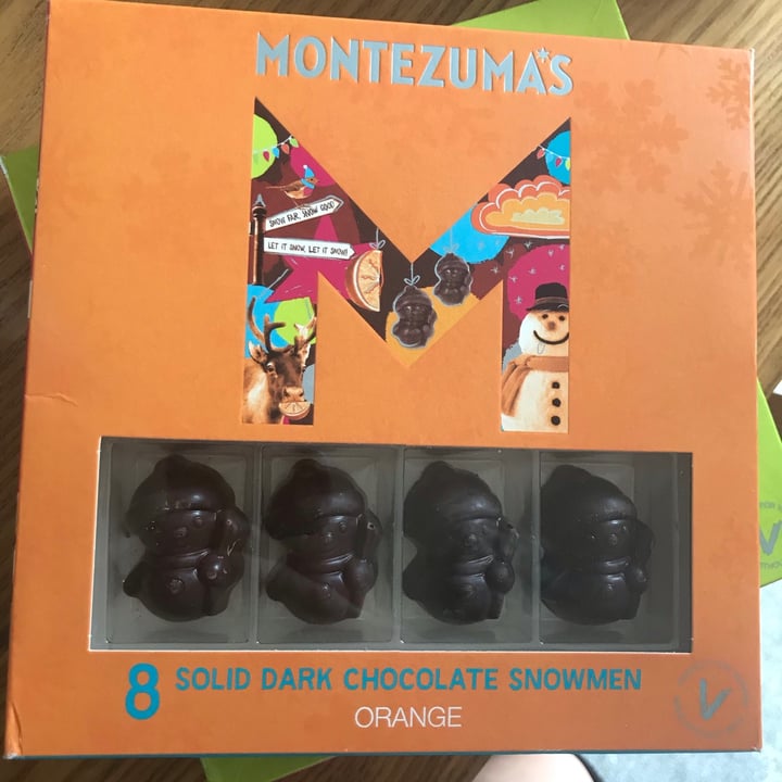 photo of Montezuma's Solid Dark Chocolate Snowmen Orange shared by @vinrojo on  29 May 2021 - review