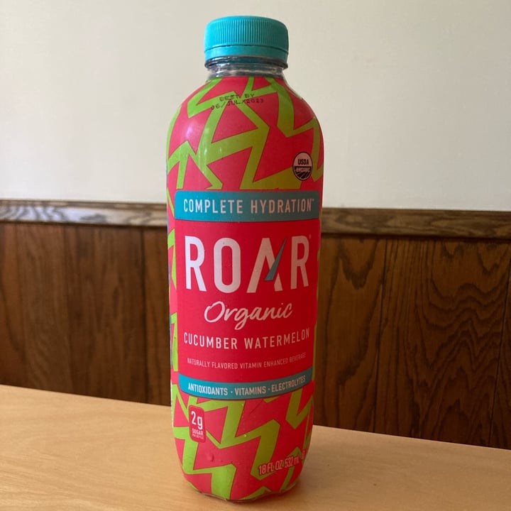 photo of Roar organic Watermelon Cucumber Electrolyte infusions shared by @daisy20 on  14 Aug 2022 - review