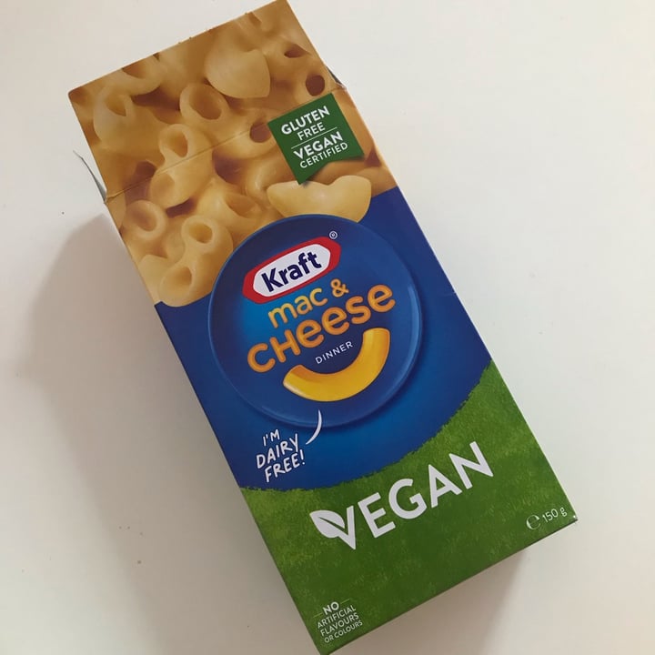 photo of Kraft Vegan Mac & Cheese shared by @mayonnaise on  15 Mar 2022 - review