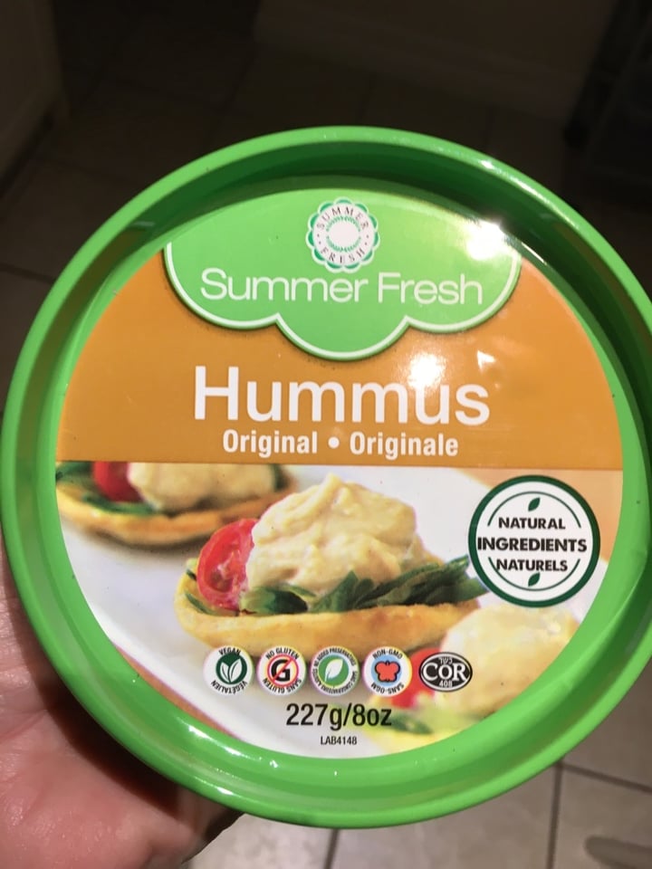 photo of Summer Fresh Original Hummus shared by @selene00 on  05 Jan 2020 - review