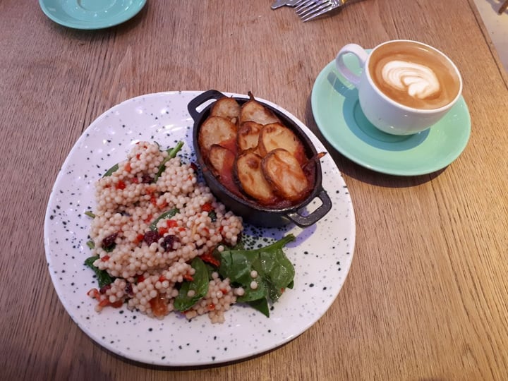photo of Wellcome Kitchen Mousaka And Giant Cous cous Salad shared by @crabapple on  26 Jan 2020 - review