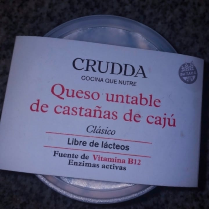 photo of Crudda Queso Untable de Castañas de Caju shared by @mazaana on  04 May 2020 - review