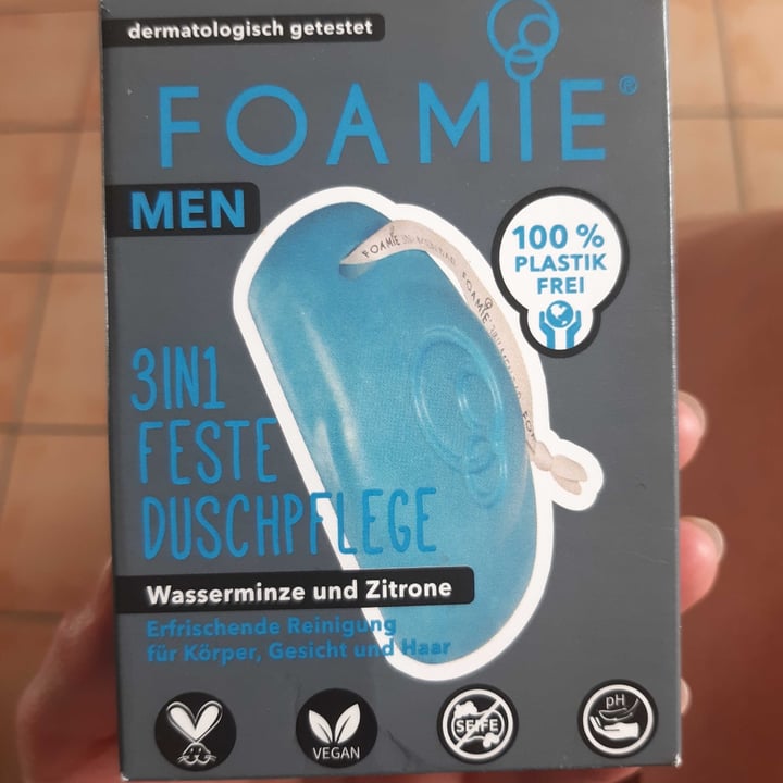 photo of Foamie  3in1 Feste Duschpflege shared by @veganistar on  04 Jul 2021 - review