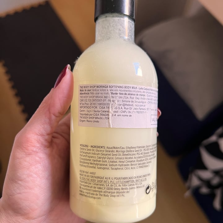 review photo of The Body Shop Loção desodorante hidratante de Moringa shared by @julianamda2107 on 01 May 2022 - review