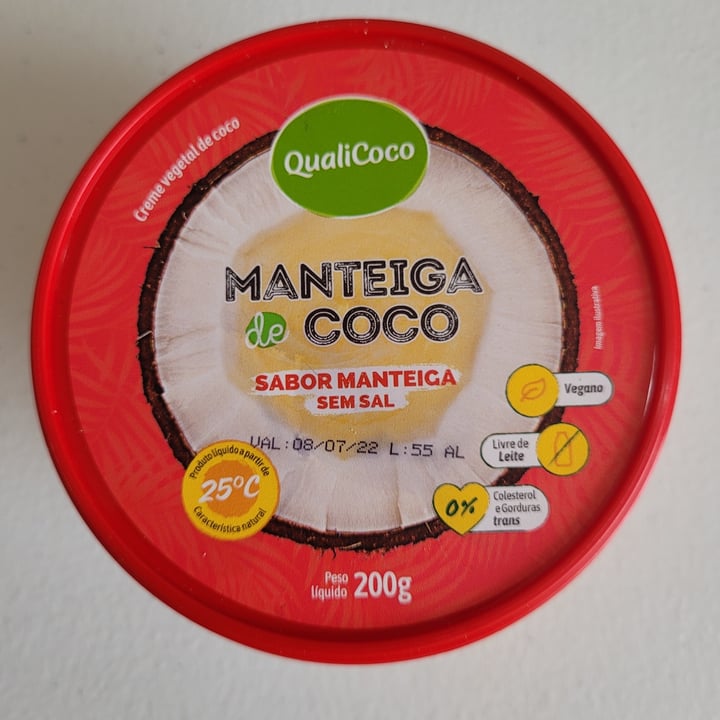 photo of Qualicoco Manteiga de coco shared by @maresampaio on  07 May 2022 - review