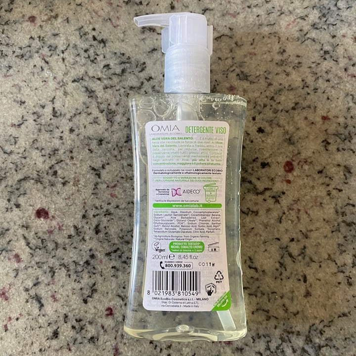 photo of Omia Laboratoires Detergente viso shared by @annadimeo on  20 Apr 2021 - review