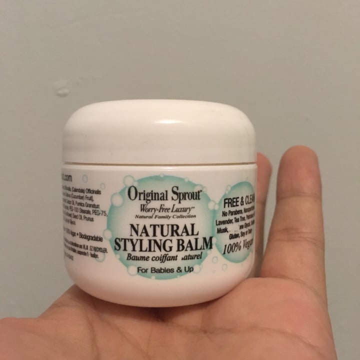 review photo of Original Sprout natural styling balm shared by @sddmksm on 07 Jan 2021 - review