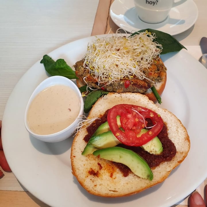 photo of Giornale Mítikah The Veggie Burger shared by @pilina on  20 Jun 2022 - review