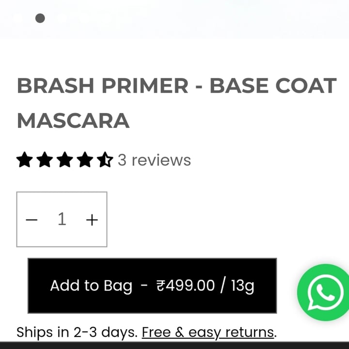 photo of FAE BEAUTY Fae Lash Primer shared by @sahuankita on  09 Sep 2021 - review