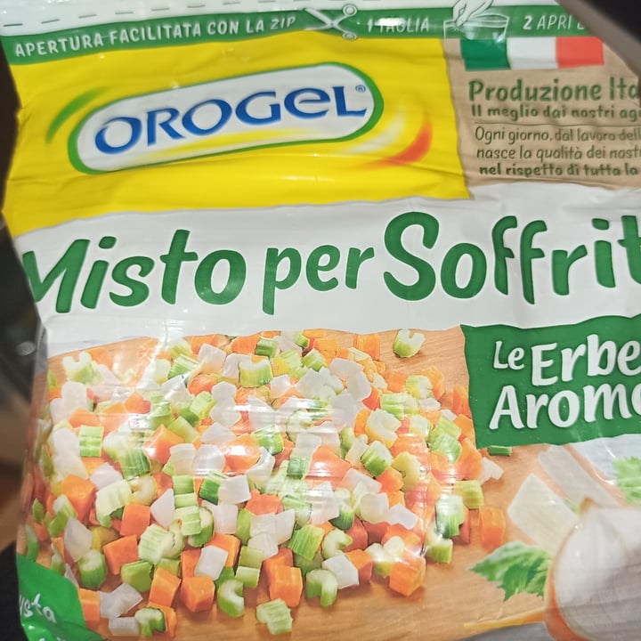 photo of Orogel Misto per soffritto shared by @tizianarestifo on  24 Apr 2022 - review