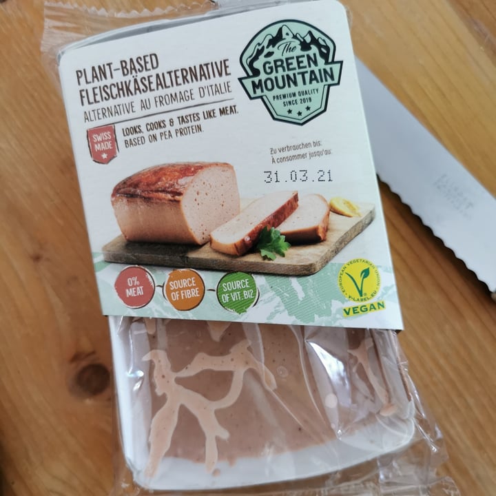 review photo of The Green Mountain Fleischkäsealternative shared by @veganinbayern on 01 Apr 2021 - review