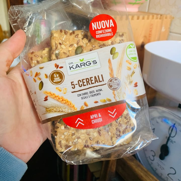 photo of Dr. Karg's 3 Grain & 3 Seeds Organic Crispbread shared by @elisabi on  18 Sep 2021 - review