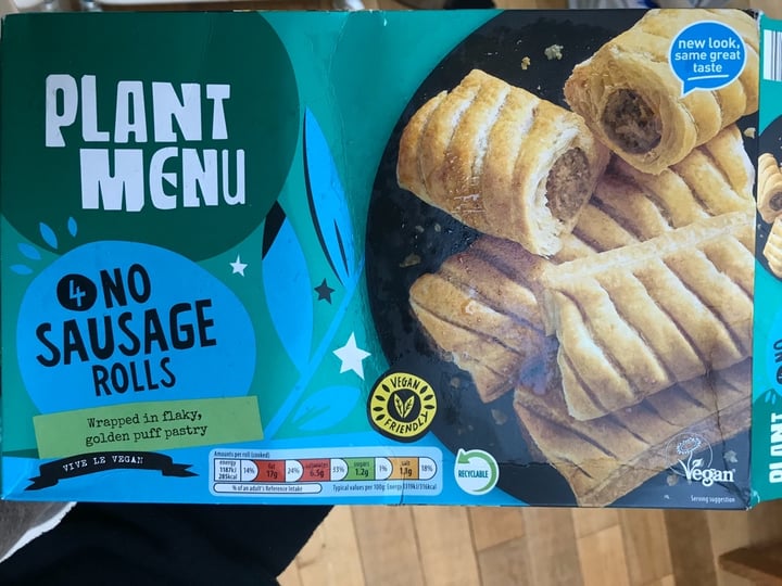 photo of ALDI Plant Kitchen Sausage Roll shared by @happyherbivore on  13 Mar 2020 - review