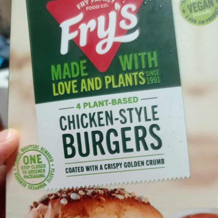 photo of Fry's Family Food Chicken-Style Burgers shared by @eva-u on  03 Nov 2021 - review