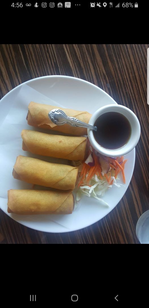 review photo of LA Vegan Fried Spring Rolls shared by @ellainchanted on 21 Nov 2019 - review