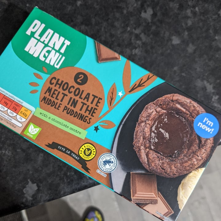 photo of ALDI Plant menu melt in the middle pudding shared by @vegans0ph3 on  06 Feb 2021 - review