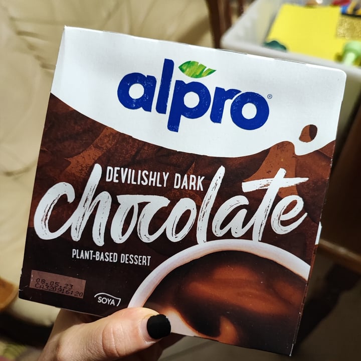 photo of Alpro Dark Chocolate Dessert shared by @atlantis on  09 Oct 2022 - review