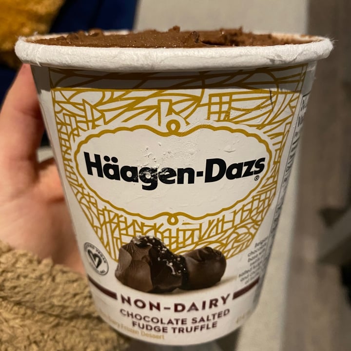 photo of Häagen-Dazs Chocolate Salted Fudge Truffle Ice Cream Tub shared by @gassia on  16 Dec 2020 - review