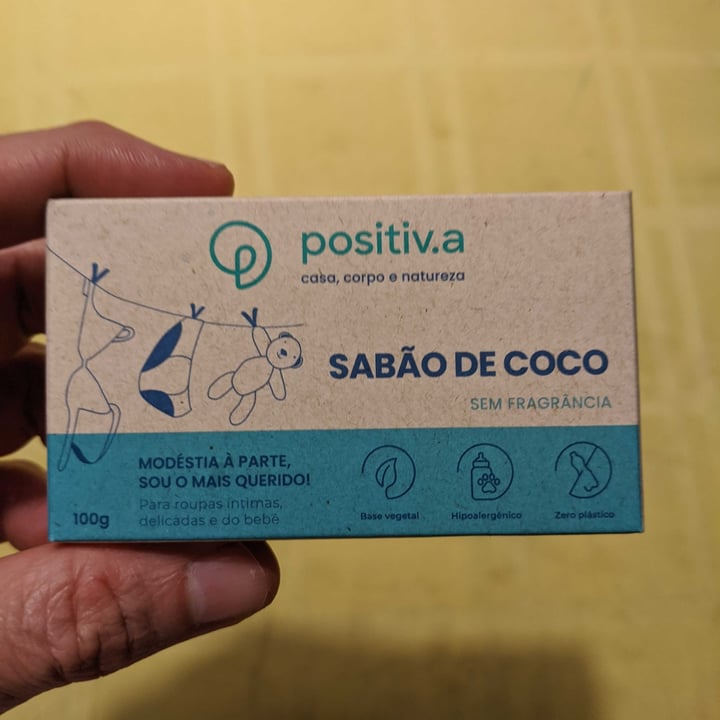 photo of Positiv.a Sabão De Coco shared by @fernandoimperio on  15 Jul 2021 - review