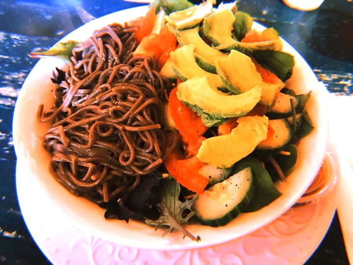 photo of Sabor y Cultura Buckwheat Noodle Salad shared by @betterbarefoot on  03 Jan 2020 - review