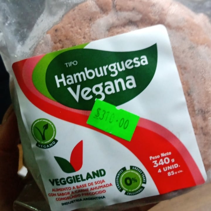 photo of Veggieland Hamburguesa Vegana shared by @belu23carriso on  05 Jun 2021 - review