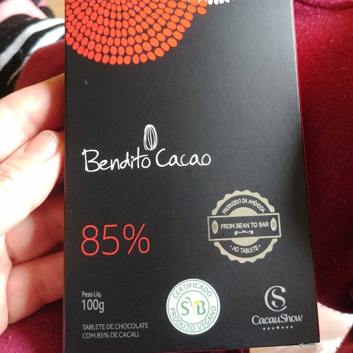 review photo of Cacau Show cocholate 85% cacau shared by @monicaflemming on 29 Sep 2022 - review