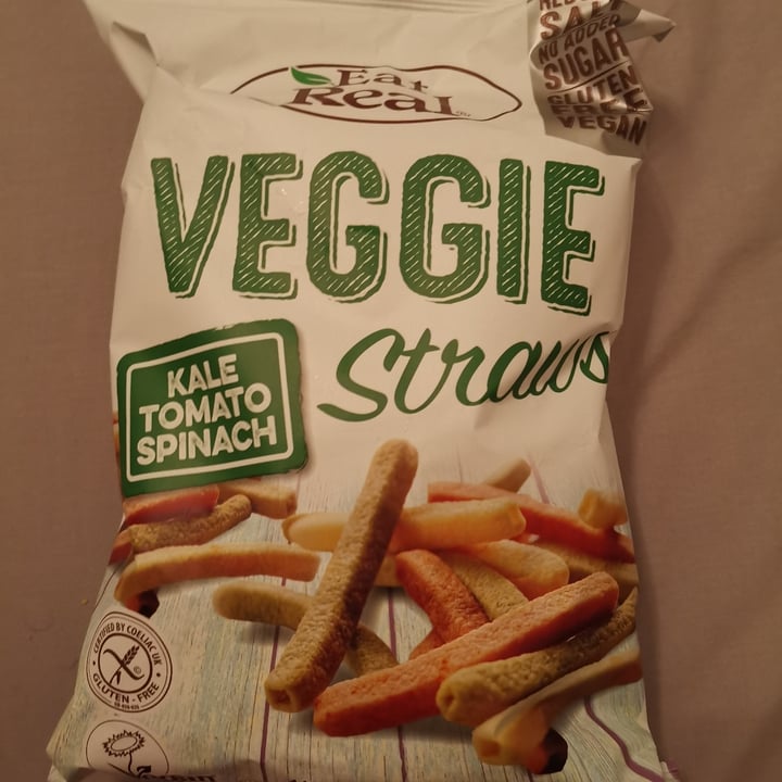 photo of Eat Real Kale, Tomato, Spinach & Potato Veggie Straws shared by @lukasser on  30 Oct 2020 - review