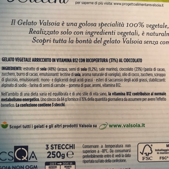 review photo of Valsoia 3 Stecchi di gelato shared by @aless02 on 10 Jul 2022 - review
