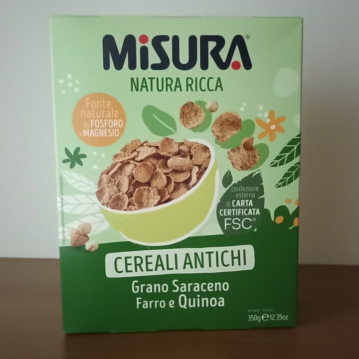 photo of Misura Fiocchi con Cereali Antichi - NATURA RICCA shared by @andreasic on  04 Dec 2021 - review