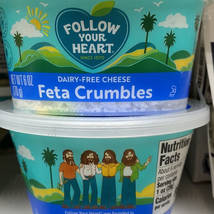 photo of Follow Your Heart Feta Crumbles shared by @iedavegan on  22 Dec 2021 - review
