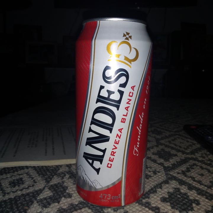 photo of Andes Cerveza shared by @diegoabv on  27 Feb 2021 - review