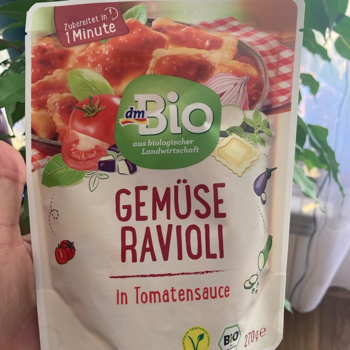 photo of dmBio Gemüse Ravioli in Tomatensauce shared by @illusionbenny on  30 Jun 2022 - review