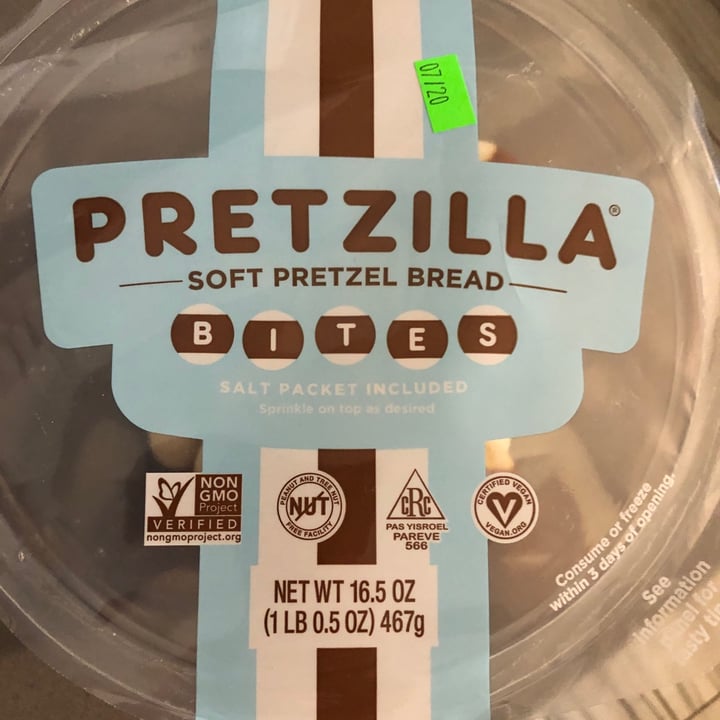 photo of Pretzilla Bites shared by @saralovesveggies on  22 Jul 2022 - review