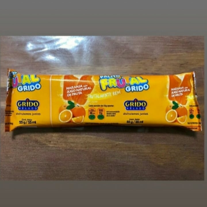 review photo of Grido Helado De Agua Naranja shared by @lourdesquatrin on 04 Jun 2020 - review