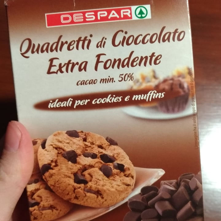 photo of Despar Quadretti di cioccolato extra fondente shared by @terry95 on  14 Apr 2022 - review
