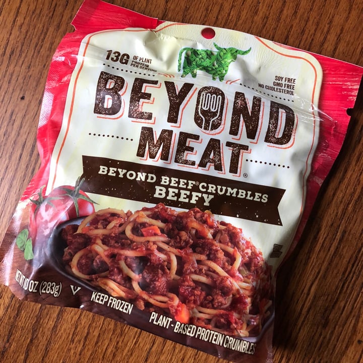 photo of Beyond Meat Beyond Beef Crumbles Beefy shared by @stphsmth on  04 Sep 2018 - review