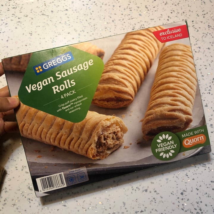 photo of Greggs Frozen Vegan Sausage Rolls shared by @skinnykatwoman on  31 Dec 2021 - review