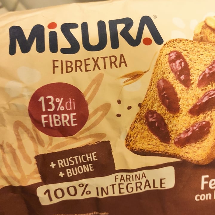 photo of Misura Fette biscottate con fibre Di Frumento E Avena shared by @lauretta86 on  11 Dec 2021 - review