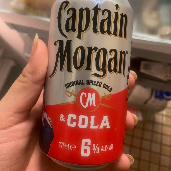 photo of Captain morgan's Original Spiced Gold And Cola shared by @nicolecarrigan on  19 Oct 2022 - review